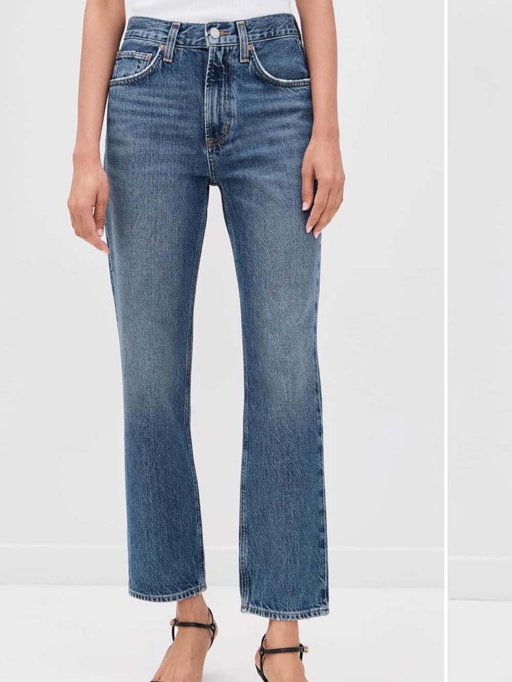 Agolde Mid-Rise Valen Jeans